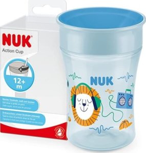 NUK NUK Trinklernbecher Magic Cup 360°-Trinkrand 230ml blau 1