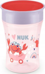 NUK NUK Trinklernbecher Magic Cup 360°-Trinkrand 230ml rot 1