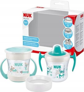 NUK NUK Trinkbecher Mini Cups Set 3in1 160ml ab 6 M. mint&türkis 1