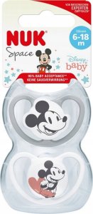 NUK NUK Schnuller Disney Mickey Mouse 6-18 M. 2 Stück 1