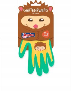 Spontex Spontex Gartenhandschuhe Gartenzwerg für Kinder 7-8 J. 2