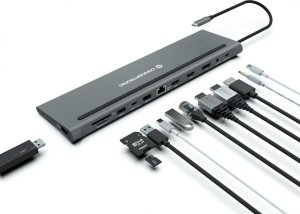 Stacja/replikator Conceptronic USB-C (DONN17G) 3
