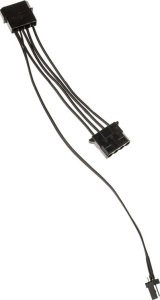 Kolink Kolink 3-Pin Fan Power to 2x 4-Pin Molex Adapter - 245mm, black 2