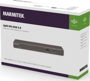 Marmitek Marmitek Split 614 UHD 2.0 HDMI Splitter 1 in/4 out 7