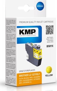 Tusz KMP KMP B58YX ink cartridge yellow comp. with Brother LC-3219XLY 1