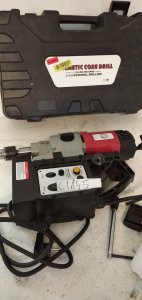 Wiertarka Holzmann Holzmann MBM450LRE Magnetic Drilling Machine 4