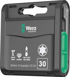 Wera Wera Bit-Box 15 Impaktor TX 1