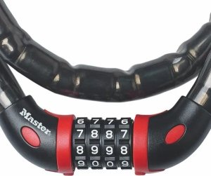 MasterLock Master Lock Armoured Cable Lock with Combination   8226EURDPRO 2
