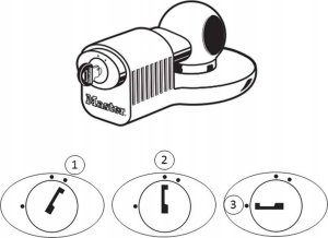 MasterLock Master Lock Hitch / Trailer Lock universal 377EURDAT 9