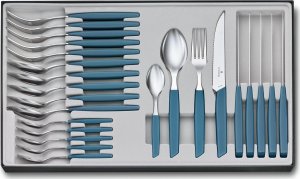 Victorinox Victorinox Swiss Modern Cutlery Set 24 pcs. Blue 1