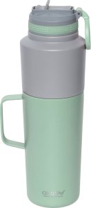 Asobu Asobu Twin Pack Bottle with Mug Mint, 0.9 L + 0.6 L 1