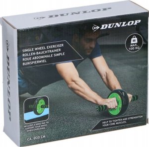Dunlop Dunlop - Jednokołowy wałek do treningu mięśni brzucha (zielony) 2