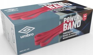 Umbro Umbro - Guma oporowa do ćwiczeń 25 kg (czerwony) 2
