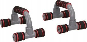 Dunlop Dunlop - Uchwyty do pompek Push Up Bars 2 szt. (czerwony) 1