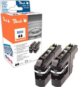 Tusz Peach PEACH ink black for TwinPack LC-223black 1