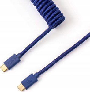 Keychron Keychron Custom Coiled Cable Blue DE-Layout Cab-L 2