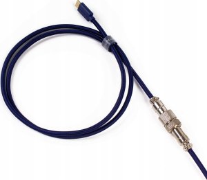 Keychron Keychron Custom Coiled Cable Blue DE-Layout Cab-L 3