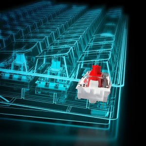 Klawiatura Sharkoon SGK50 S4 black Kailh Red (układ FR) 5