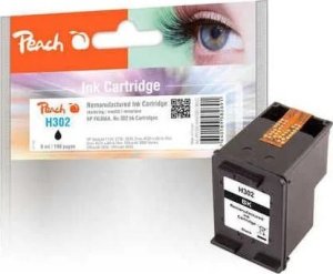 Tusz Peach Peach ink black PI300-649 (compatible with HP 302, F6U66A) 1