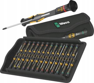 Wera Wera Kraftform Micro ESD Big Pack 1 screwdriver set (black/yellow, 25 pieces) 1