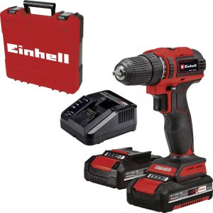 Wiertarka Einhell Einhell Cordless drill TE-CD 18/40 Li BL (red/black, 2x Li-Ion batteries 2.0Ah, in case) 1