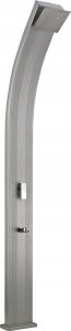 Steinbach Vertriebsgmbh Steinbach Speedshower solar shower slim line deluxe, outdoor shower (silver) 1