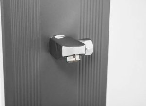 Steinbach Vertriebsgmbh Steinbach Speedshower solar shower slim line deluxe, outdoor shower (silver) 3