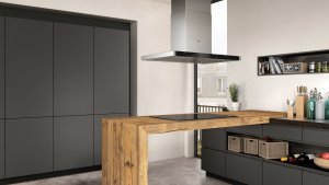 Okap Neff Neff island hood IBMP965N A silver 4