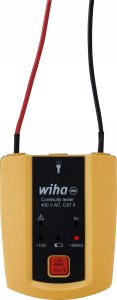 Wiha Wiha Continuity tester 45222, up to 400 V AC, CAT II (yellow/black) 1