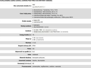 Latarka czołowa Petzl Petzl TIKKA CORE, LED light (blue) 5