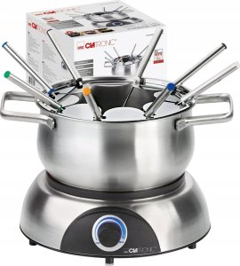 Clatronic Clatronic FD 3783, fondue (stainless steel) 1