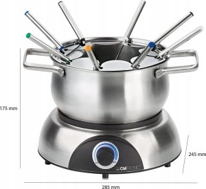 Clatronic Clatronic FD 3783, fondue (stainless steel) 5