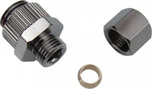 Koolance Koolance Compression Fitting für Kupfer Tubes, OD 06 mm zu G 1/4 Zoll BSPP- silber 2