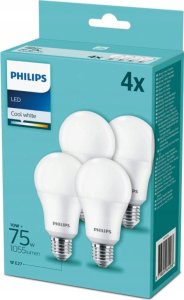 Philips Philips LED Lamp E27 4 pcs. Set 10W (75W) 2700K 1