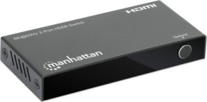 Manhattan MANHATTAN 8K@60Hz 2-Port HDMI-Switch 48G IR-Fernbedíenung 2