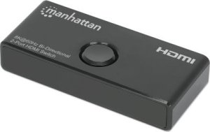 Manhattan MANHATTAN 8K@60Hz Bidirektionaler 2-Port HDMI-Switch 48G 1