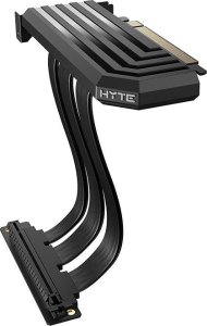 Hyte PCIE40 4.0 Luxury Riser Cable, 20cm, Pitch Black 2