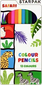 Starpak KREDKI OLO 12KOL SAFARI1 STK PUD 12/144 W 6