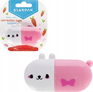 Starpak KOREKTOR W TASMIE 5MMX6MB KROLIK STK B/C 12/432 2