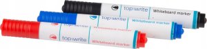 Topwrite Topwrite - Marker do tablic suchościeralnych 3 szt. (czarny) 5