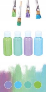 Artico Artico - Zestaw farb pastelowych akrylowych w tubkach 80 ml 4 kolory (Zestaw 2) 2