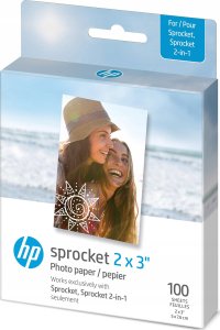 HP Wkład / Wkłady / Film / Papier Do Hp Sprocket 2in1 - 100 Szt. 3