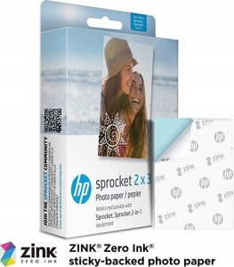 HP Wkład / Wkłady / Film / Papier Do Hp Sprocket 2in1 - 100 Szt. 8