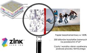 HP Wkład / Wkłady / Film / Papier Do Hp Sprocket 2in1 - 100 Szt. 10