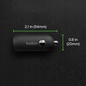 Ładowarka Belkin Belkin USB-C Car Charger  30W PD 1m Lightning-Cab.CCA004bt1MBK-B5 5