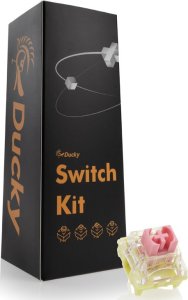 Ducky Ducky TTC Gold Pink Switch, mechanisch, 3-Pin, linear, MX-Stem, 37g - 110 Stück 2
