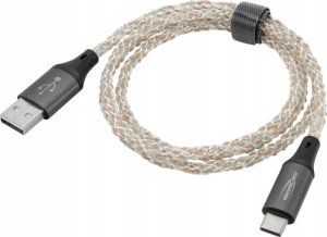 Kabel USB Ansmann USB-A - USB-C 1 m Wielokolorowy (1700-0158) 3