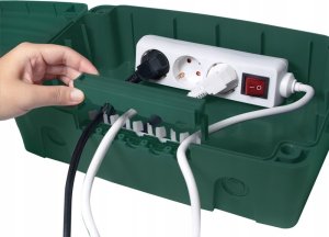 LogiLink Logilink Kabel-Schutzbox, Outdoor, grün 4