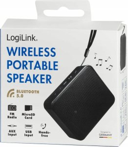 Głośnik LogiLink Logilink Bluetooth głośnik kompaktowy czarny 4