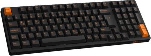 Klawiatura Akko AKKO 3098B Plus Black&Orange Wireless Gaming Tastatur, V3 Cream Yellow 1